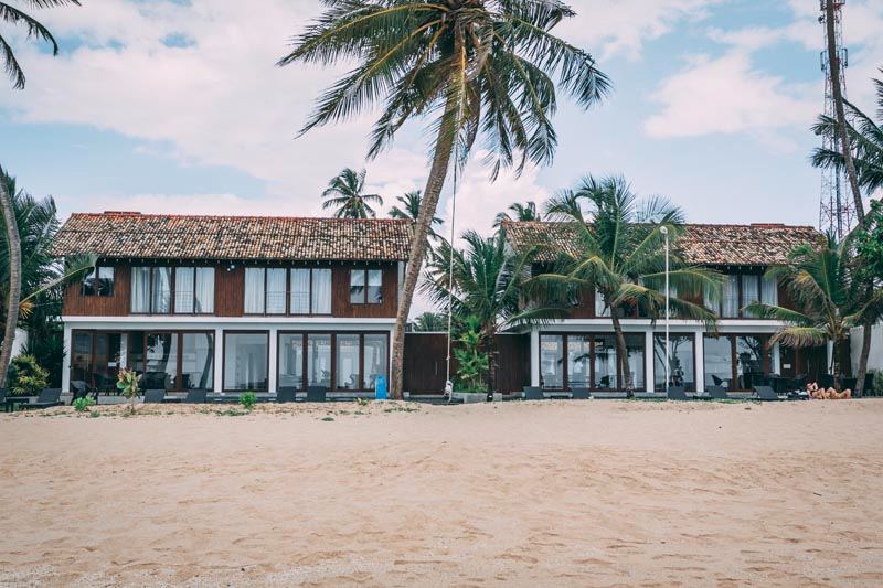 Ubuntu Beach Villas a Large Beachfront Villa in Mirissa, Sri Lanka