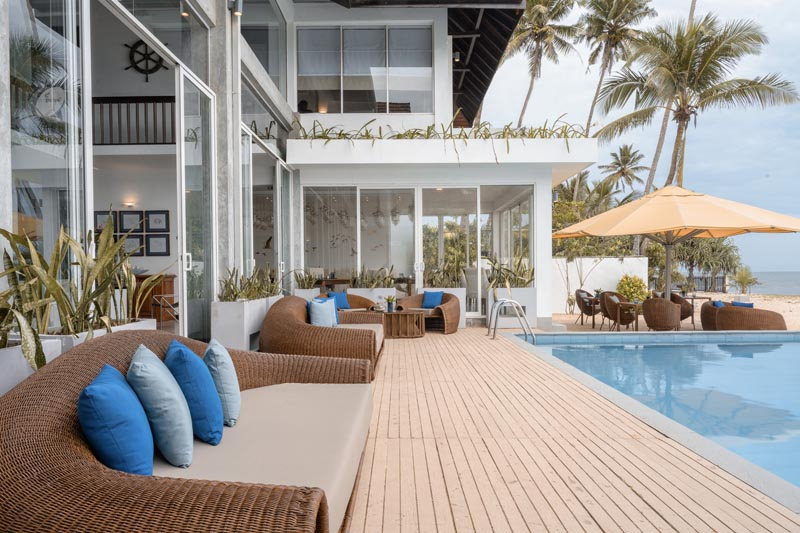 Mirissa Beach House a Luxurious Beachfront Villa in Mirissa, Sri Lanka