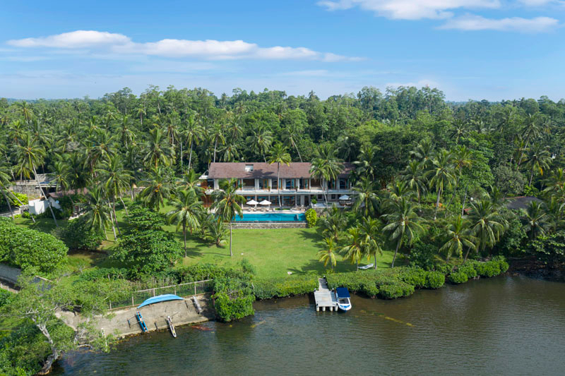 Villa Serendipity a Lakefront Villa on Koggala Lake, Sri Lanka