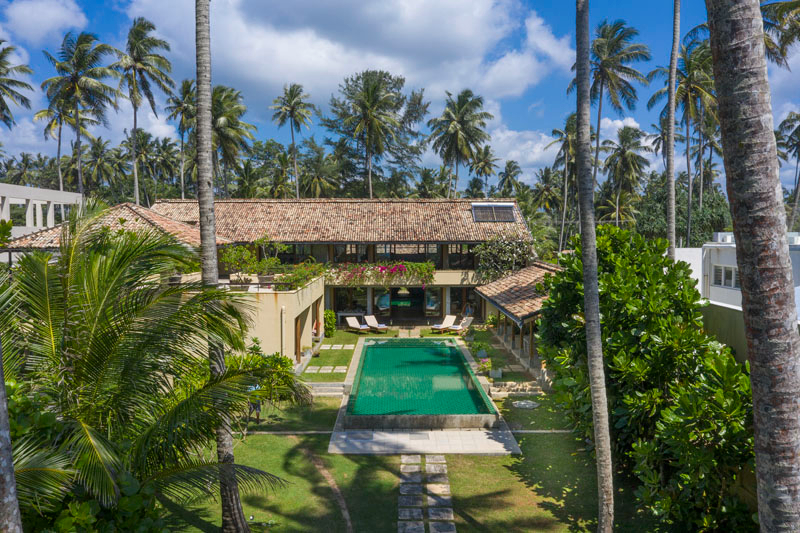Cloisters a Stunning Beachfront Villa in Sri Lanka